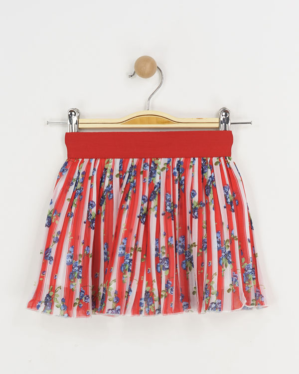 Picture of C1755 GIRLS SMART FLOWERY SKIRT